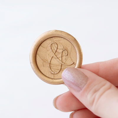 CHIC AMPERSAND - SELF-ADHESIVE WAX SEALS