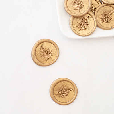 FERN - SELF-ADHESIVE WAX SEALS