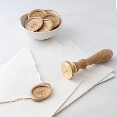 ROSE BUD - SELF-ADHESIVE WAX SEALS