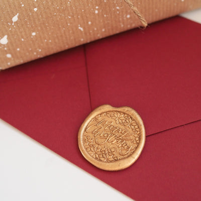 Merry Christmas Bauble Wax Seals |  Believe Christmas Collection | Heirloom Seals