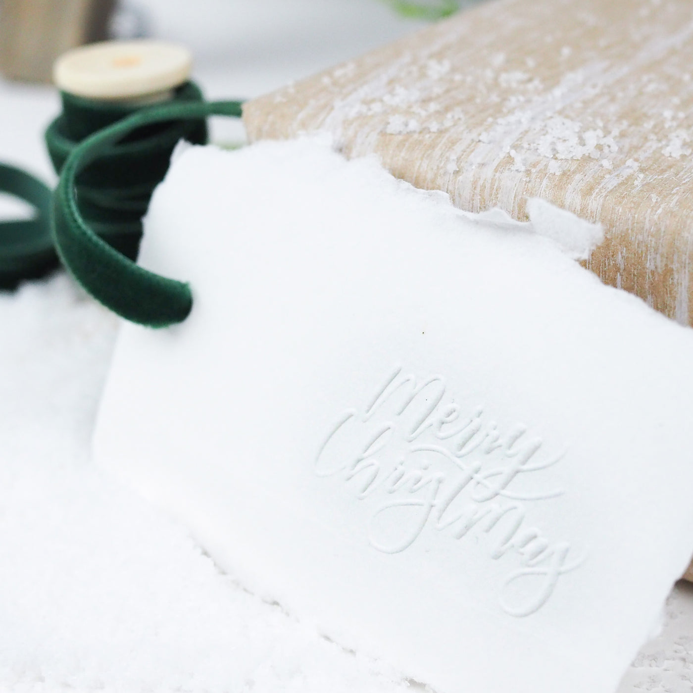 Merry Christmas Embosser | Believe Christmas Collection | Heirloom Seals
