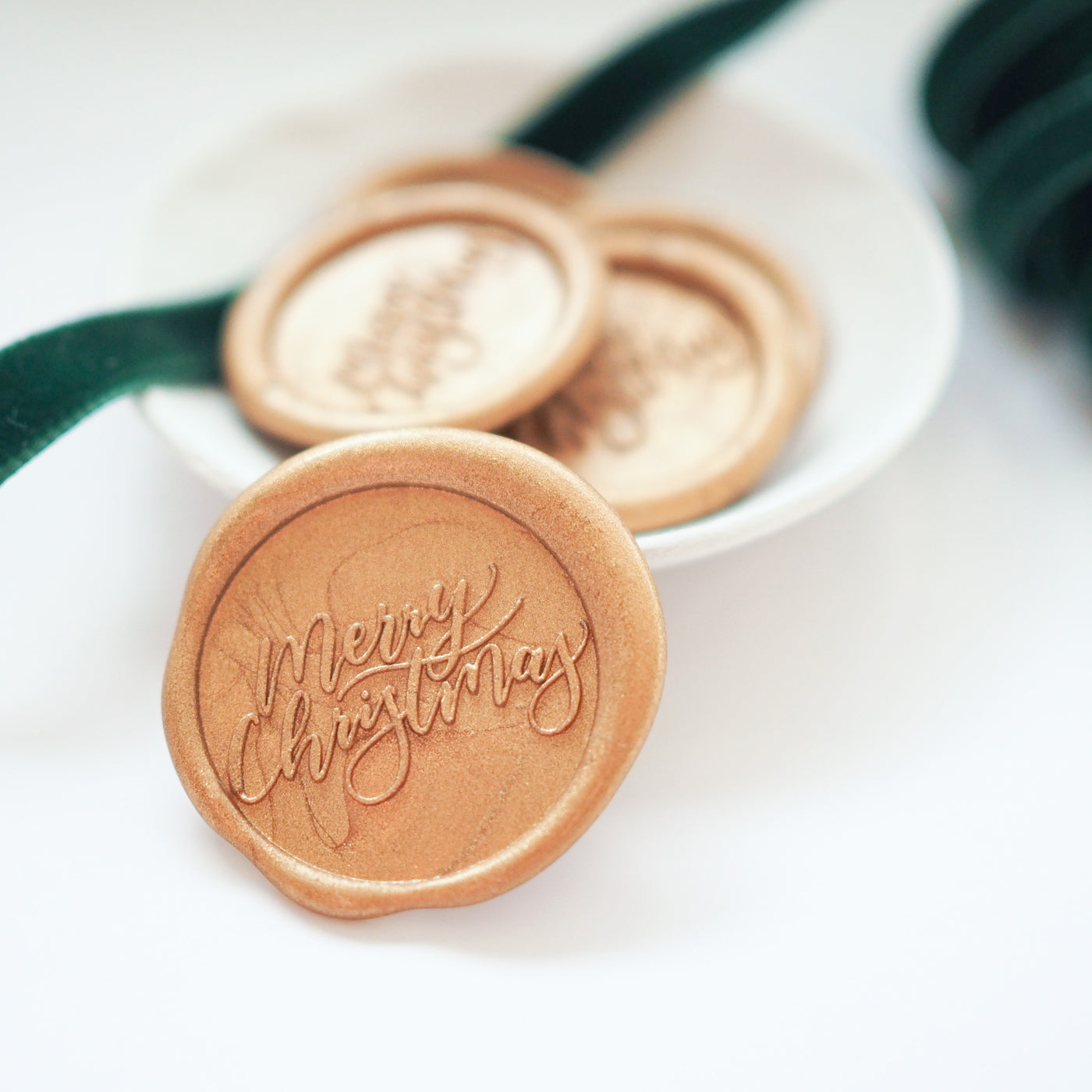 MERRY CHRISTMAS WAX SEAL STAMP - 'BELIEVE' CHRISTMAS COLLECTION