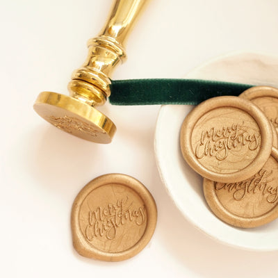Merry Christmas Wax Seals |  Believe Christmas Collection | Heirloom Seals
