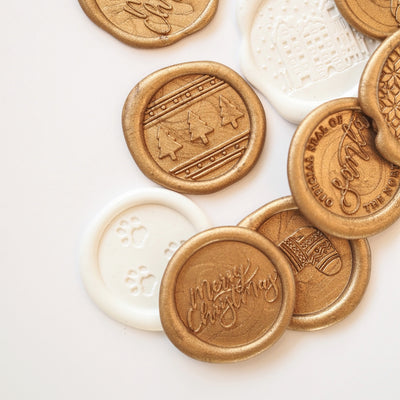 ‘Believe’ Christmas Wax Seals |  Believe Christmas Collection | Heirloom Seals