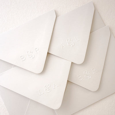 MINIMAL MONOGRAM EMBOSSER - HARPER