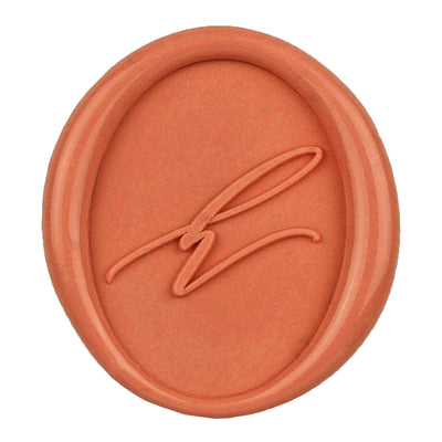 Terracotta 7mm Glue Gun Sealing Wax Sticks | Deep Orange Sealing Wax Colors for Fine Art Wedding Invitation Envelope Seals | Heirloom Seals
