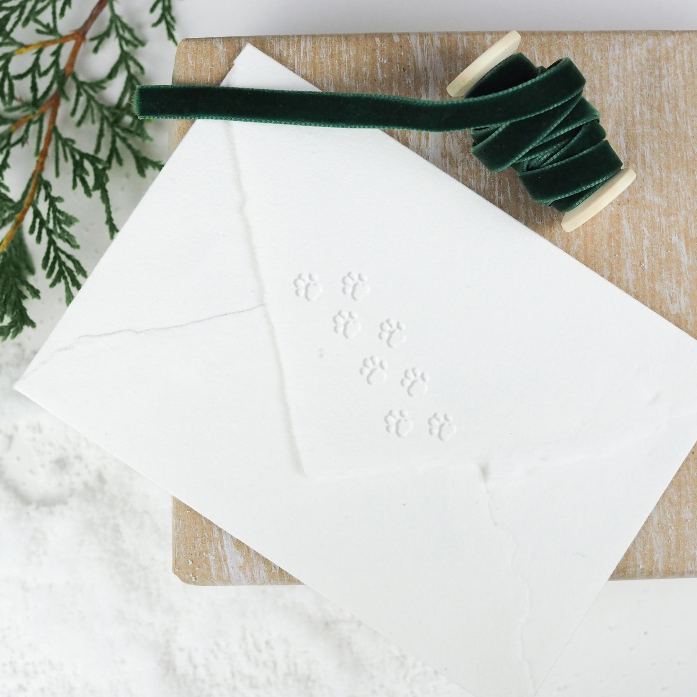 Paw Prints in Snow | 'Believe' Christmas Collection | Heirloom Seals
