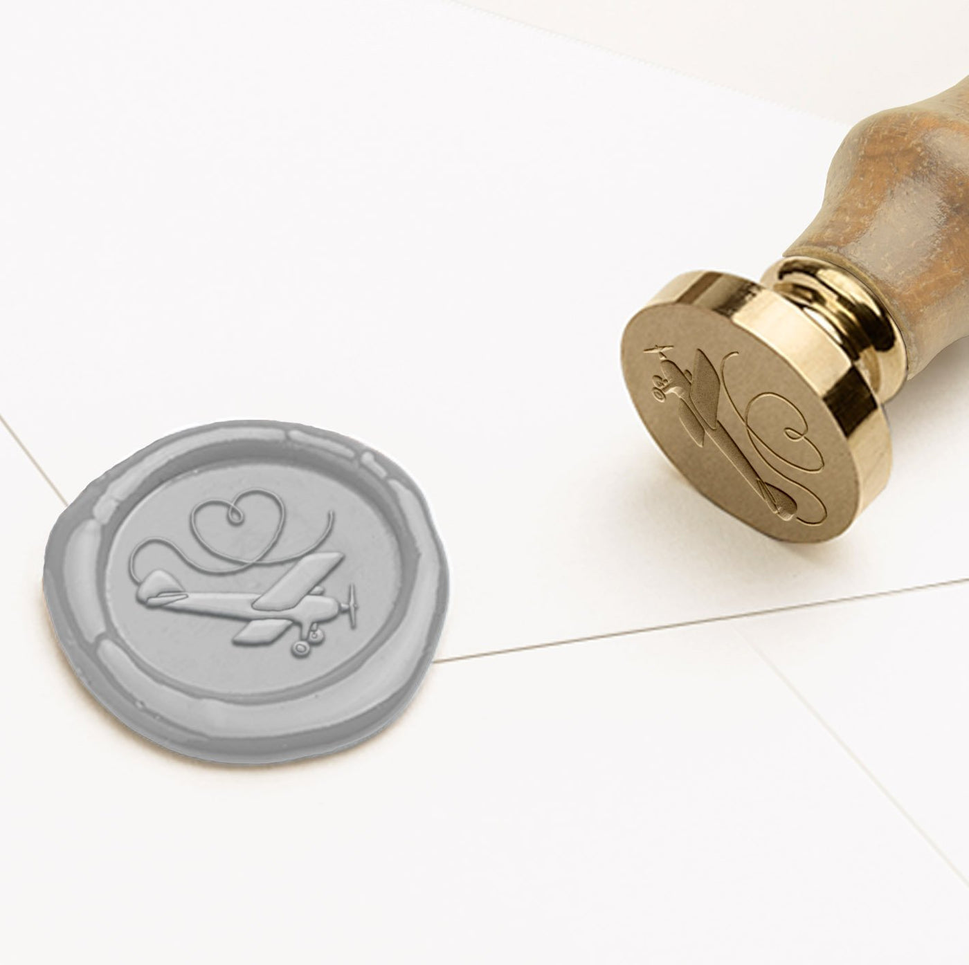 AEROPLANE - SELF-ADHESIVE WAX SEALS