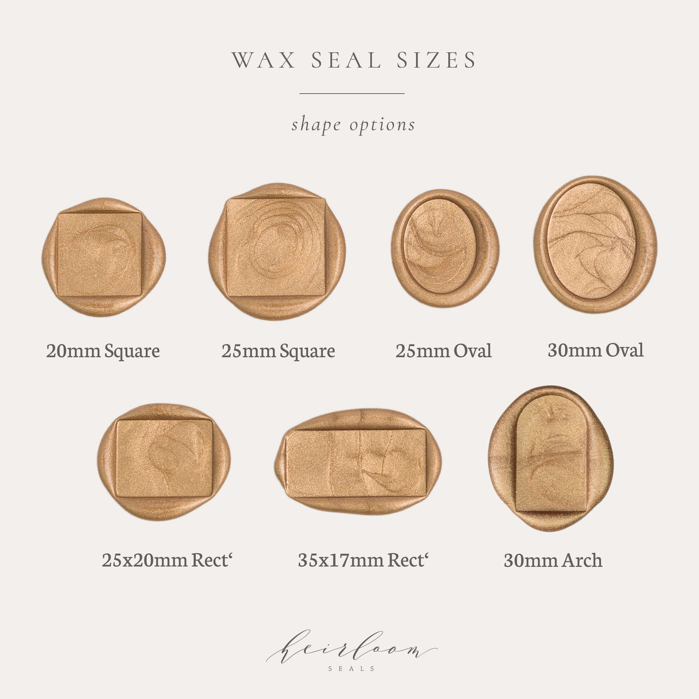 FALLING LEAVES OVAL SELF-ADHESIVE WAX SEALS - KIMBERLEY