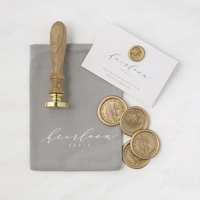 NORDIC BAUBLE WAX SEAL STAMP - 'BELIEVE' CHRISTMAS COLLECTION