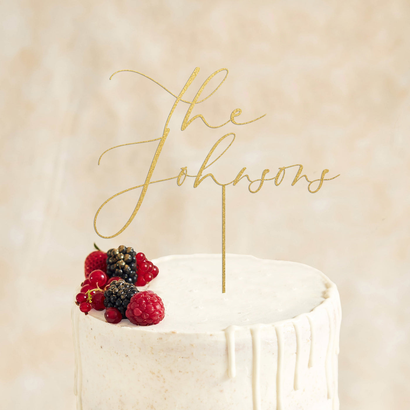 Classic Wedding Cake Topper - HM03