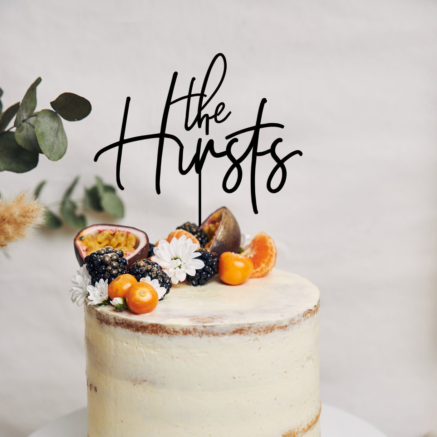 Mr & Mrs Wedding Cake Topper - HM09