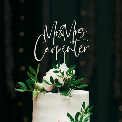 Luxury Wedding Cake Topper - HM11