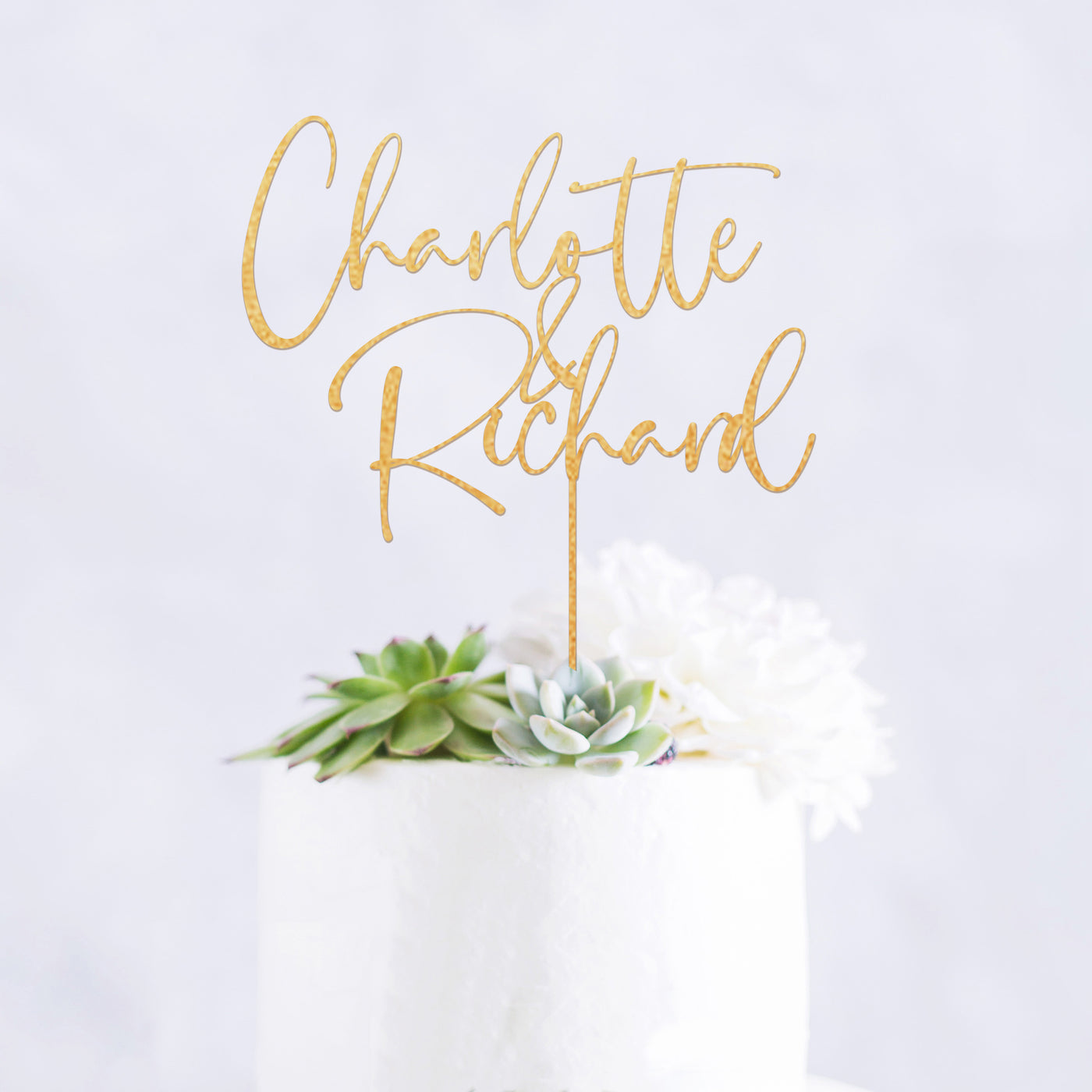 Luxury Wedding Cake Topper - HM11