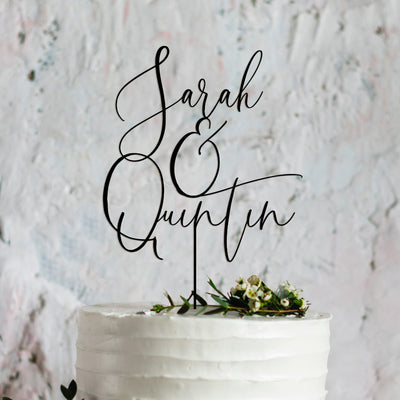 Romantic Wedding Cake Topper - HM14