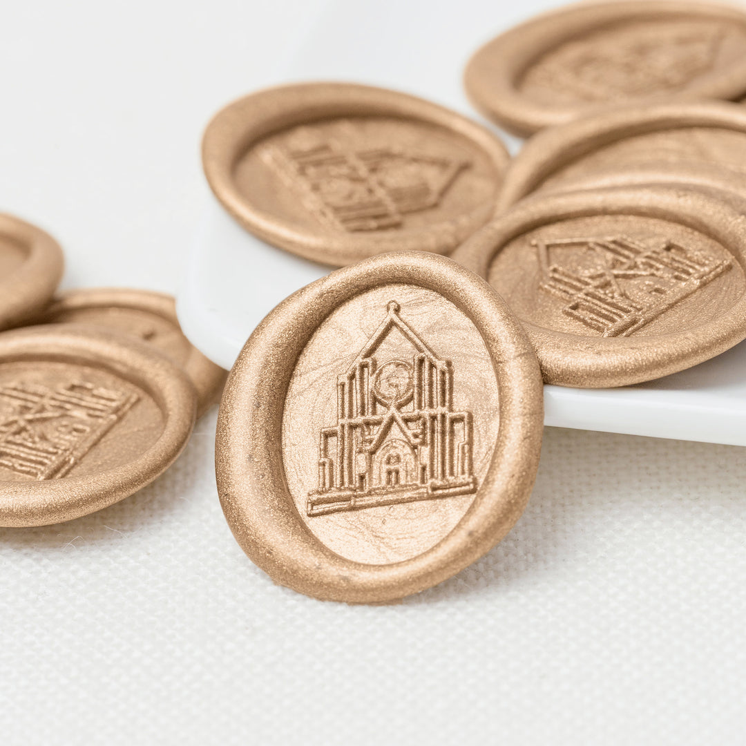 Wedding Invitation Envelopes 25-Piece Handmade Wax Seal Stickers - Self ...