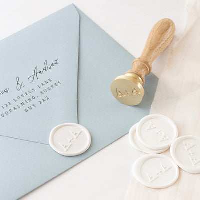 CLASSIC MONOGRAM WAX SEAL STAMP - HANNAH