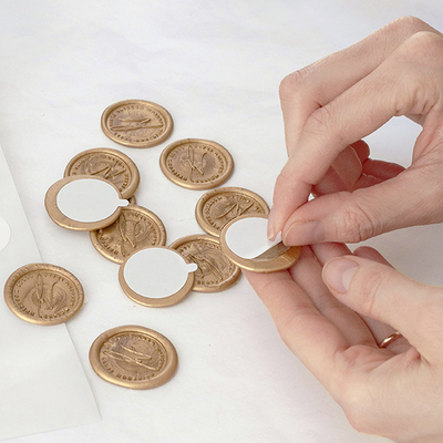 MONOGRAM SELF-ADHESIVE WAX SEALS - ANNABELLE