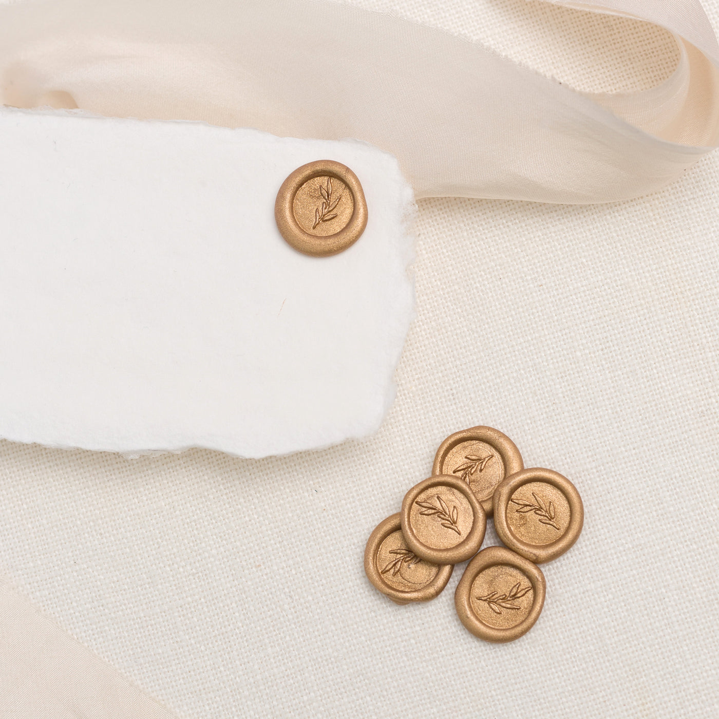 Gold Mini Wax Seals | Heirloom Seals